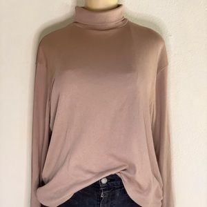 Bobbie Brooks Long Sleeve Mock Turtleneck Shirt